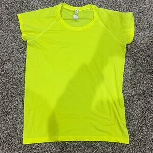 Lululemon Size 14 (Highlight Yellow) Swiftly Tech Short Sleeve